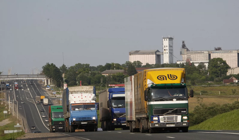 большегрузы на ЦКАД